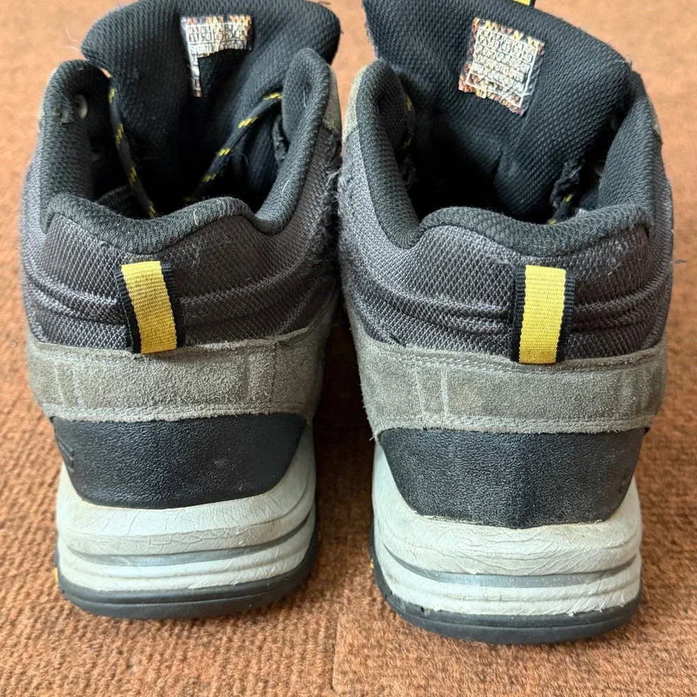 Skechers Mens Waterproof Hiking Boots Gray Suede Mesh Trail SN 65672 Size‎ 11 B-